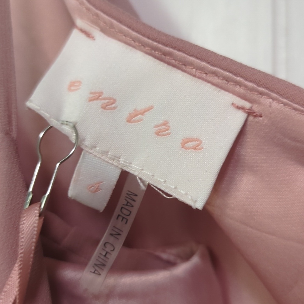 🌟NWT Entro Elegant Pink Maxi Dress - Picture 10 of 12